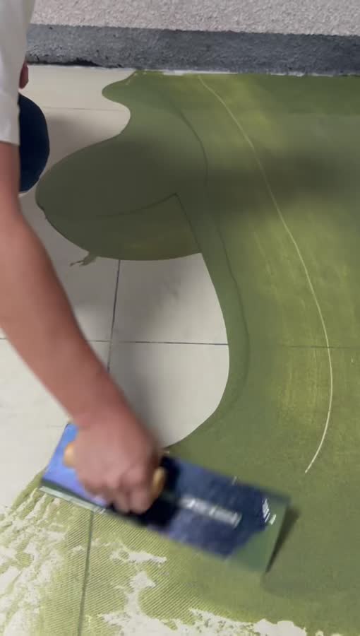 Floor application
